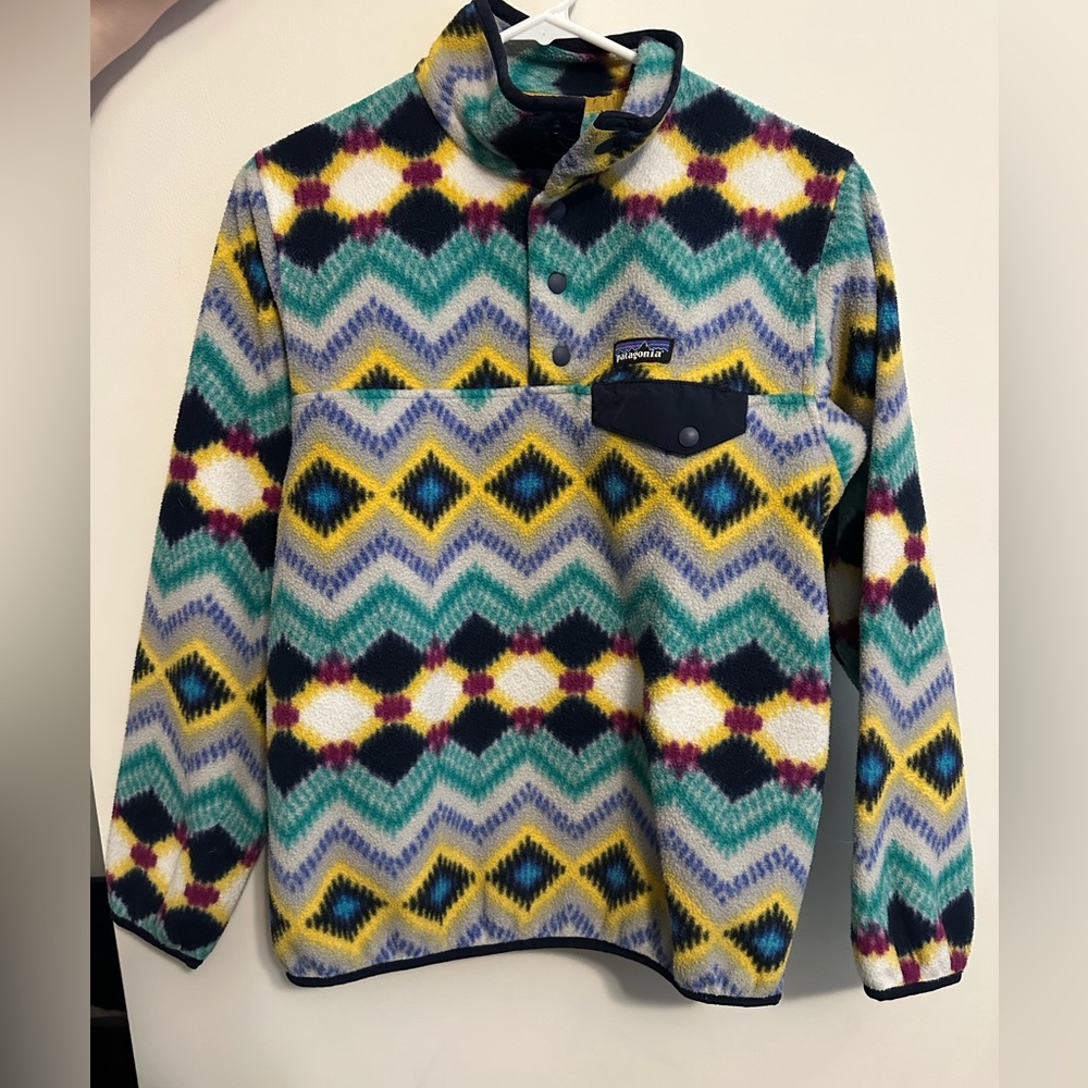 Patagonia Synchilla Size Small Quarter Button Up